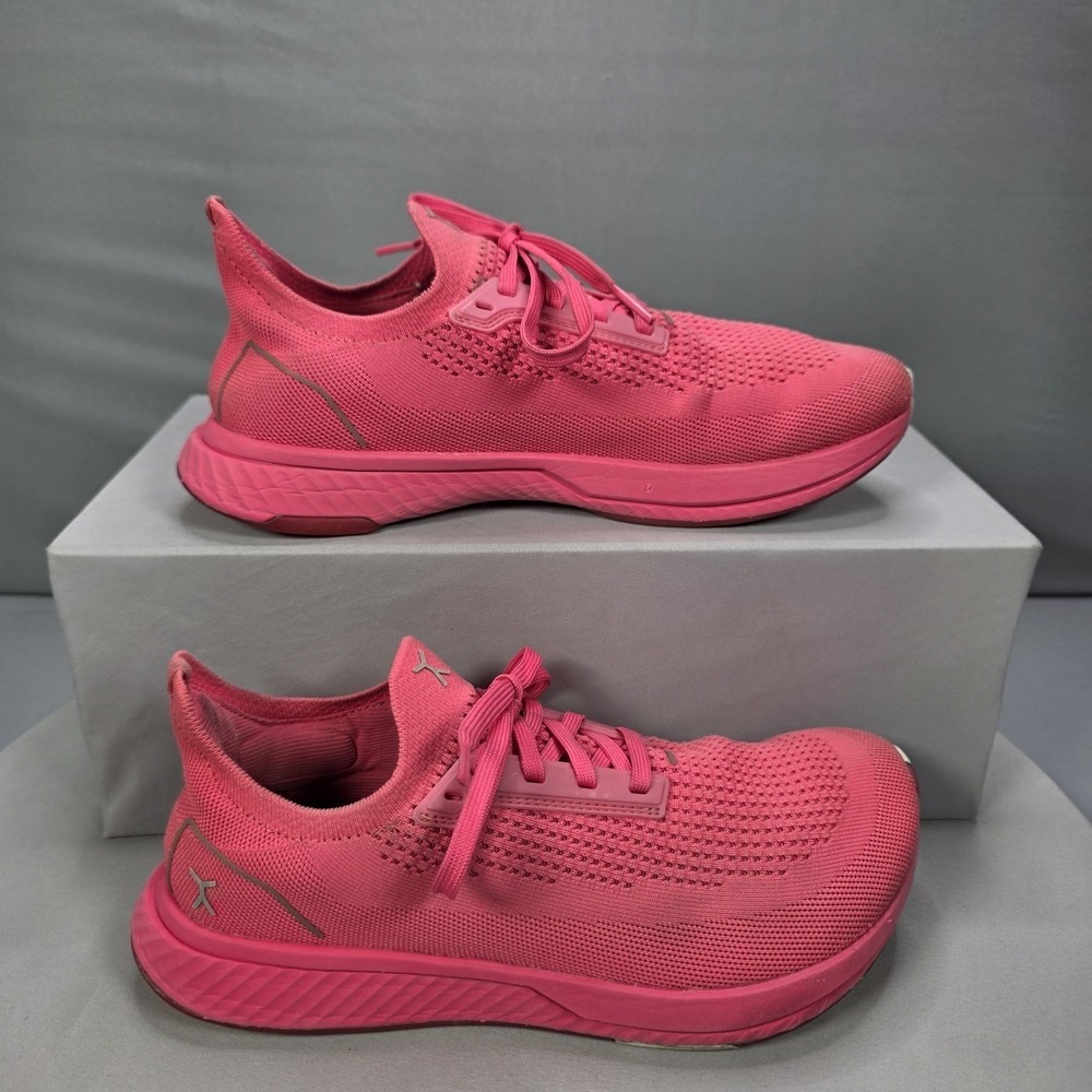 Flux Adapt Runner Neon Pink Mens Size 8.5 Womens 10 Athletic Knit Shoes Sneakers